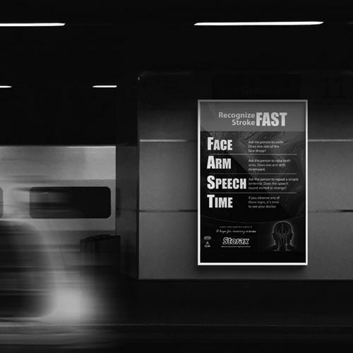Storax Stroke Poster