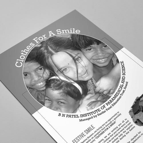 Clothes for Smile Flyer