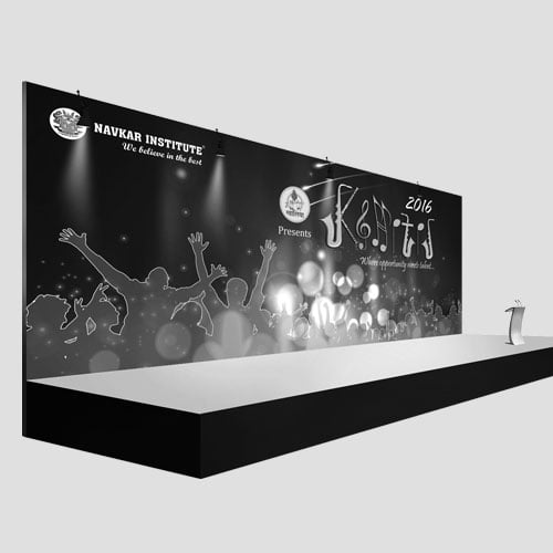 Kshitij 2015 Backdrop