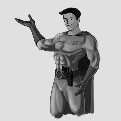 Mr. Powerman Character Design (Sugamet)