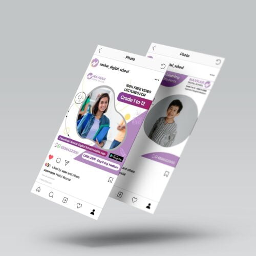 Navkar Digital School Social Media
