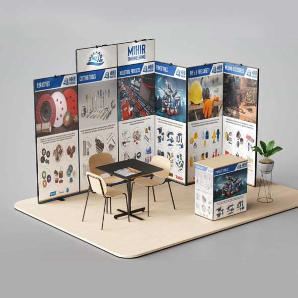 Mihir Engineering Stall Design | Movewell Media (Mukesh Nayak)